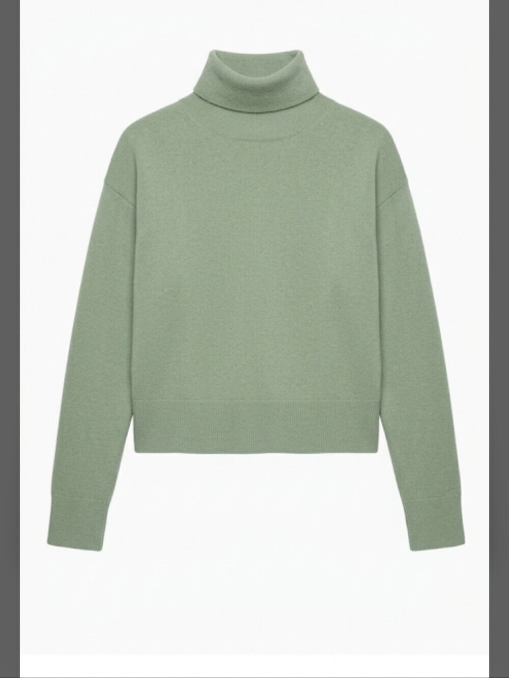 Aritzia Wilfred Cyprie merino wool women's mock neck sweater size S
